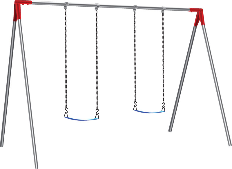 Single Bay Swing Set.